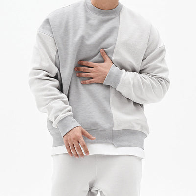 Pullover Round Neck Sweater - Men Clothing