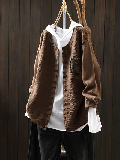 Autumn Casual Single-breasted Outerwear Top