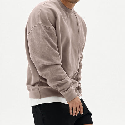 Pullover Round Neck Sweater - Men Clothing