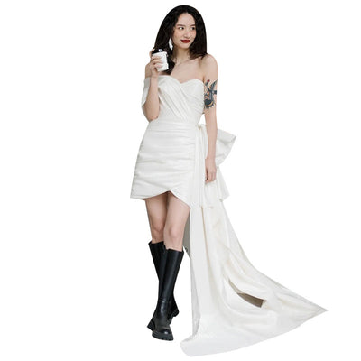 Light Wedding Gown -  Women Clothing