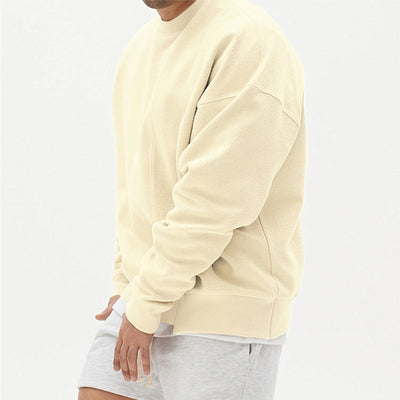 Pullover Round Neck Sweater - Men Clothing