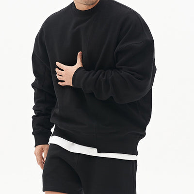 Pullover Round Neck Sweater - Men Clothing