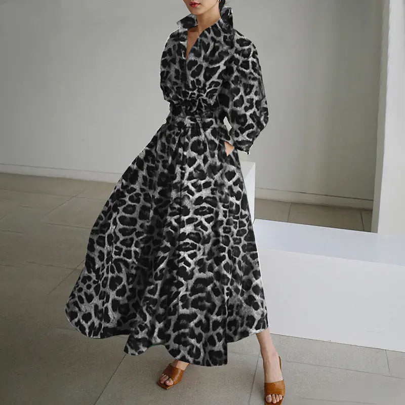Leopard Print Dress for Women