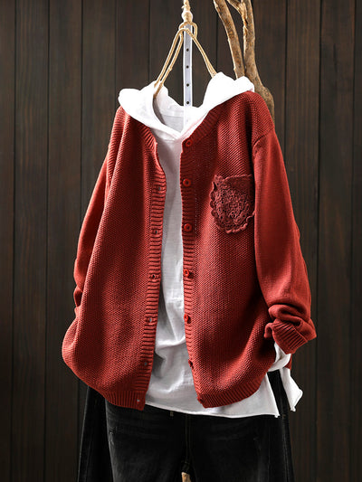 Autumn Casual Single-breasted Outerwear Top