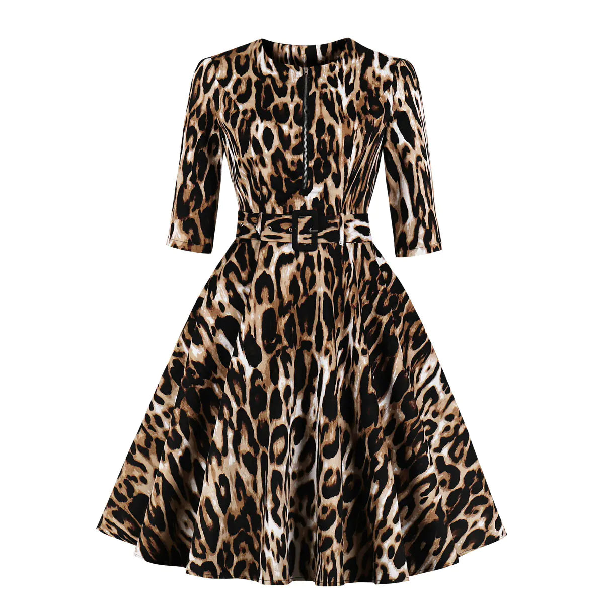 Leopard Print Dress for Women