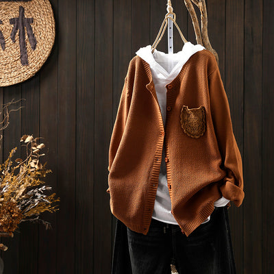 Autumn Casual Single-breasted Outerwear Top