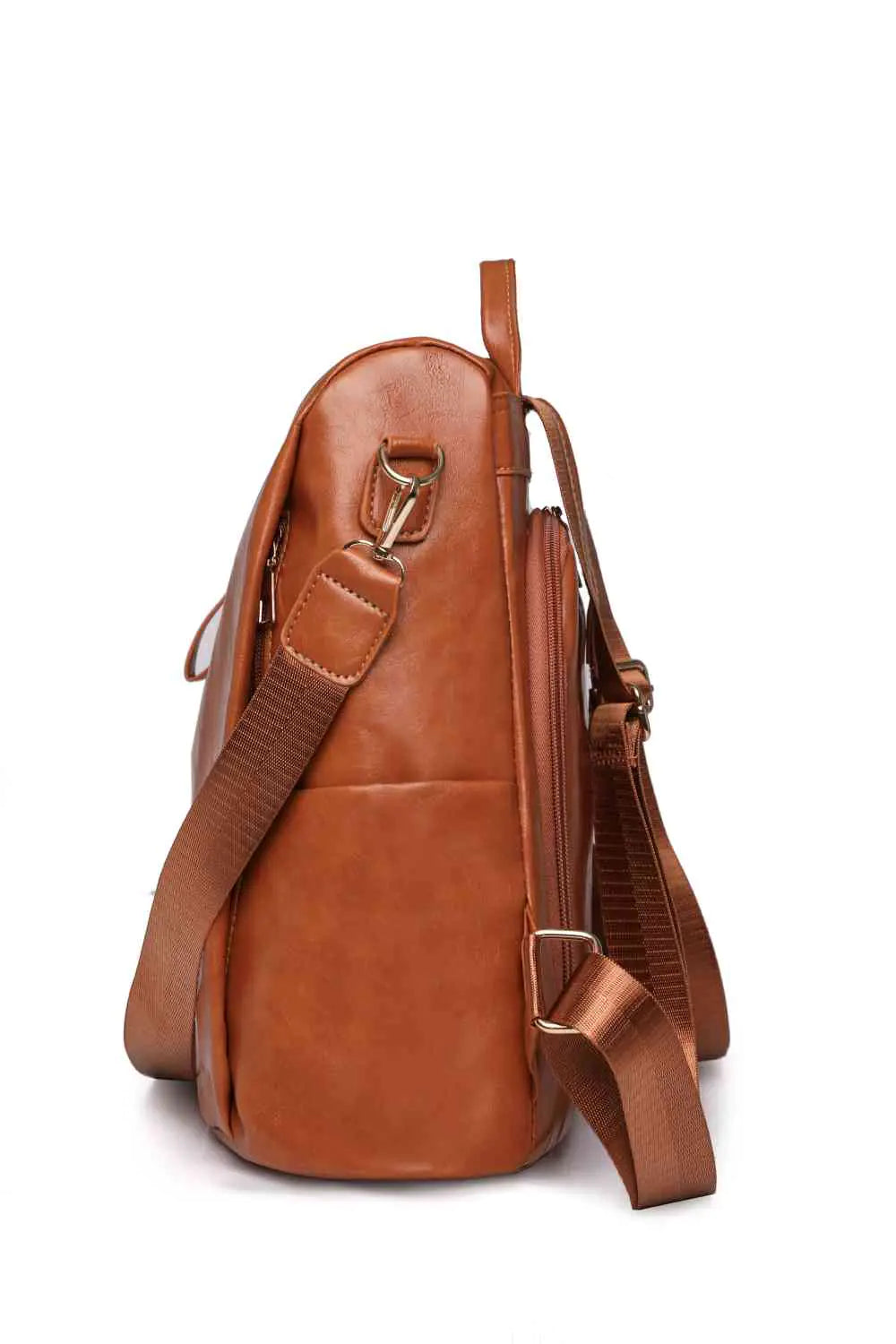 Marcy Zipper Pocket Backpack in beige with sleek design and multiple pockets for stylish urban adventures. Marcy Zipper Pocket Backpack in beige with sleek design and multiple pockets for stylish urban adventures.