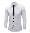 Asymmetrical Suit Jacket for Men