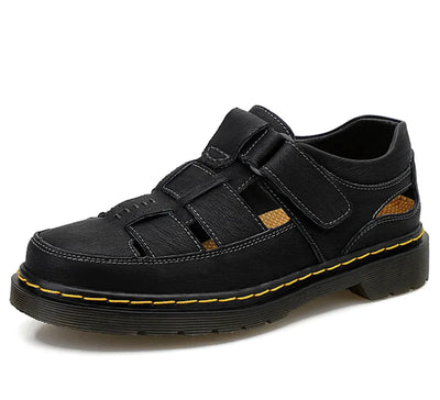 Leather Outdoor Sandals Men