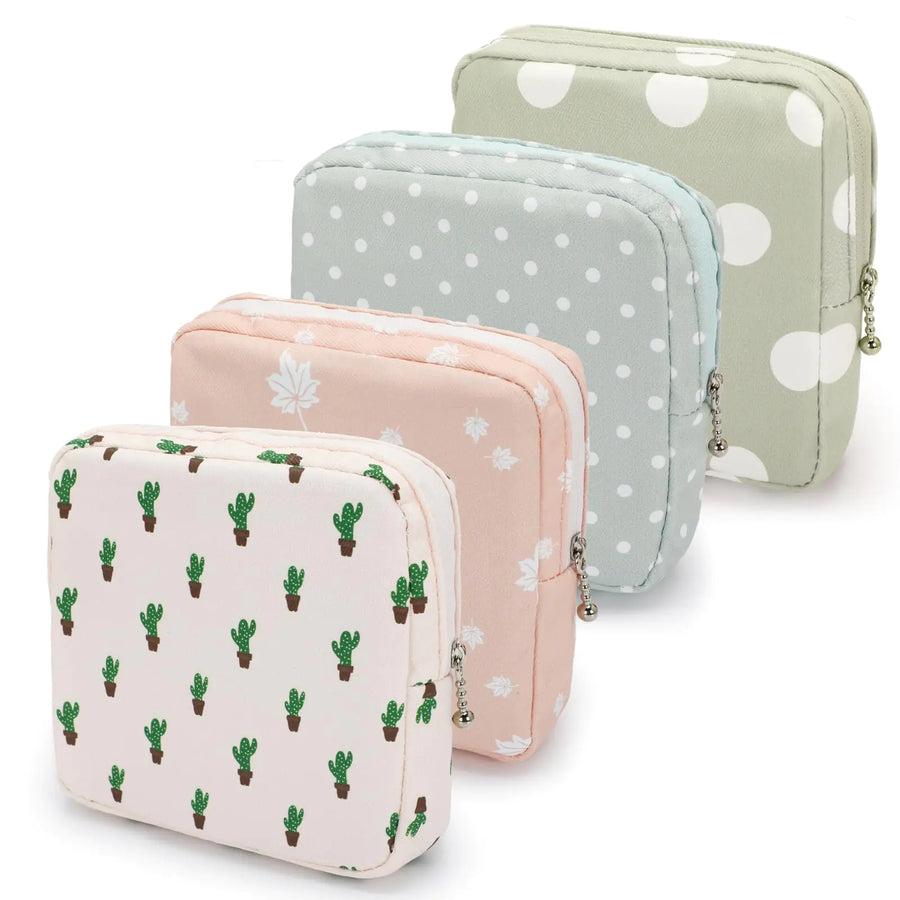4-pack of sanitary napkin storage bags
