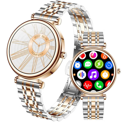 Smart Watch for Women 1.27" Color Screen Waterproof Fitness
