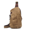 Retro Chest Bag Shoulder Bag Men Canvas Bag