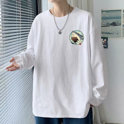 Loose Autumn Shirt - Men Clothing