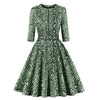 2020 Fall Fashion Leopard Print Dress for Women