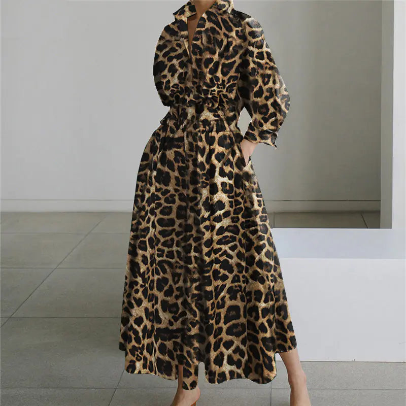 Leopard Print Dress for Women