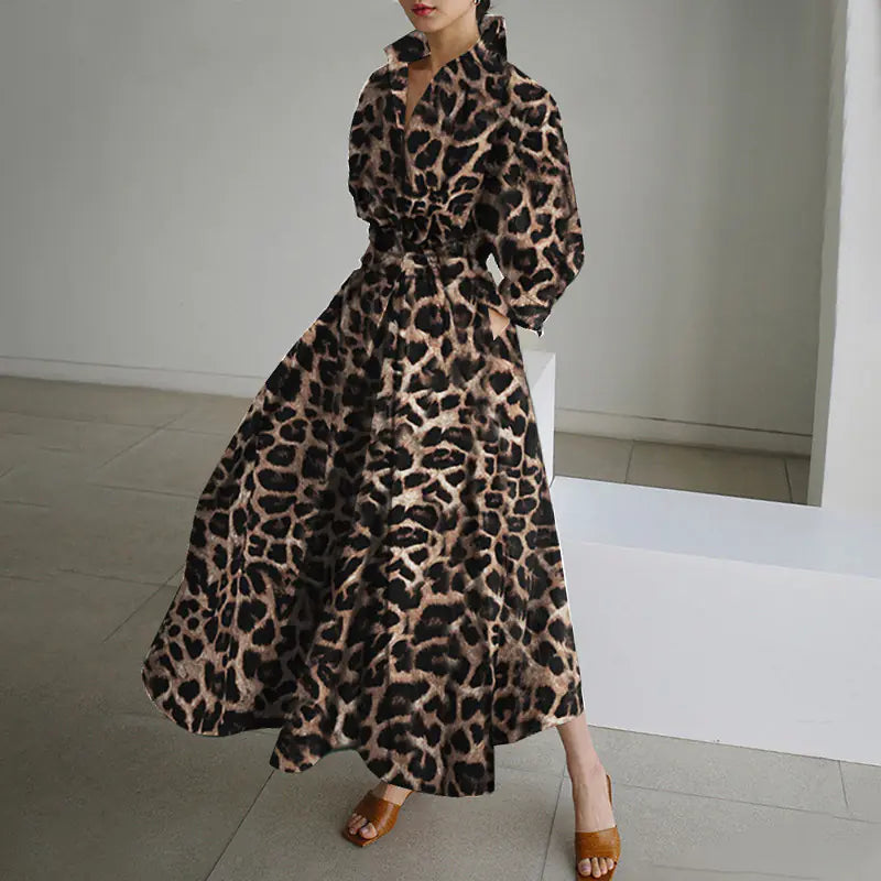 Leopard Print Dress for Women